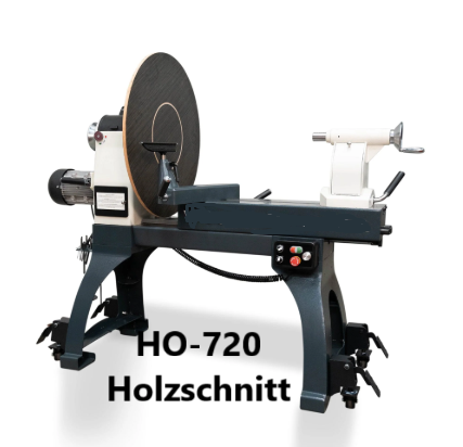 מחרטה לעץ HO-720 מבית HOLZSCHNITT עם מנוע 3 כוחות סוס