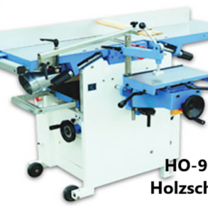 מקצוע עליון תחתון משולב BOYER HO-919 לעיבוד עץ מקצועי – פלנר, מעבה ומקדח צד במכונה אחת