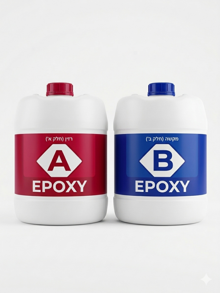 אפוקסי קריסטלי ליציקה עמוקה 9 ק"ג